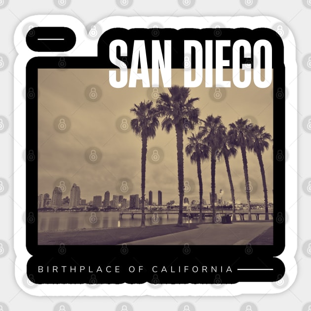 San Diego city Sticker by Innboy
